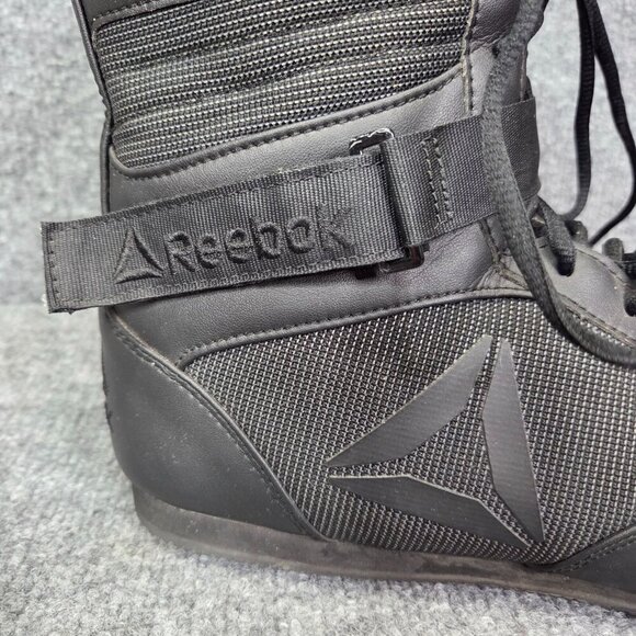 Reebok CN0982 Men’s Boxing Boots‎ Shoes Cross Trainer, Black Size 12 US RARE main image 10